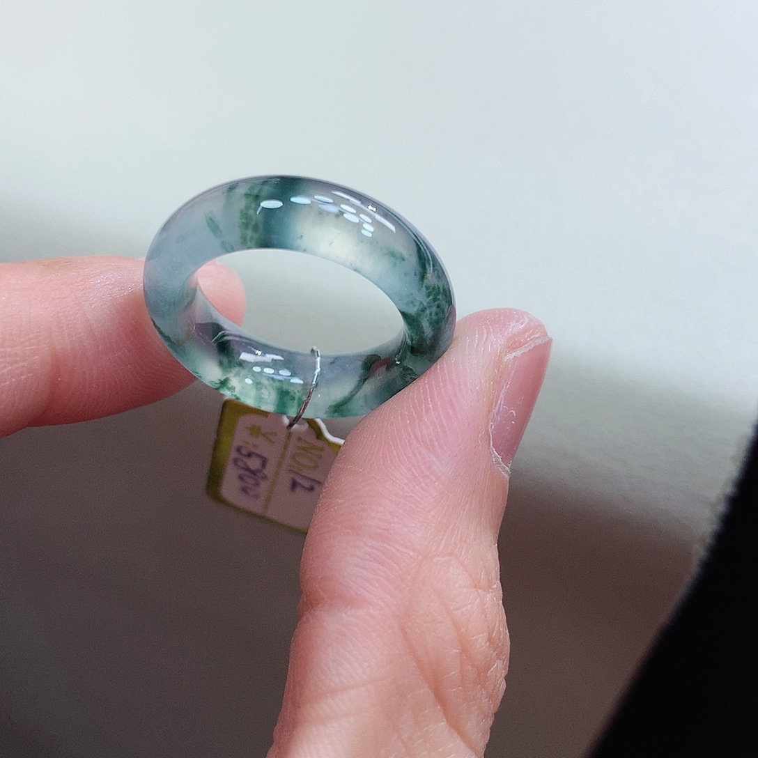 未镶嵌戒指翡翠12号