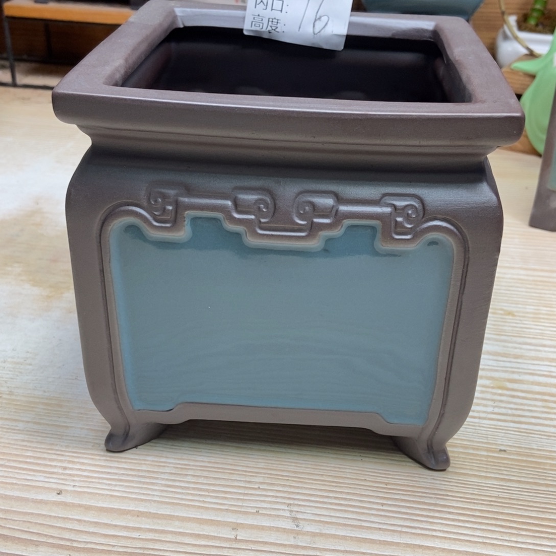 瓷片陶瓷花盆陶瓷艺术