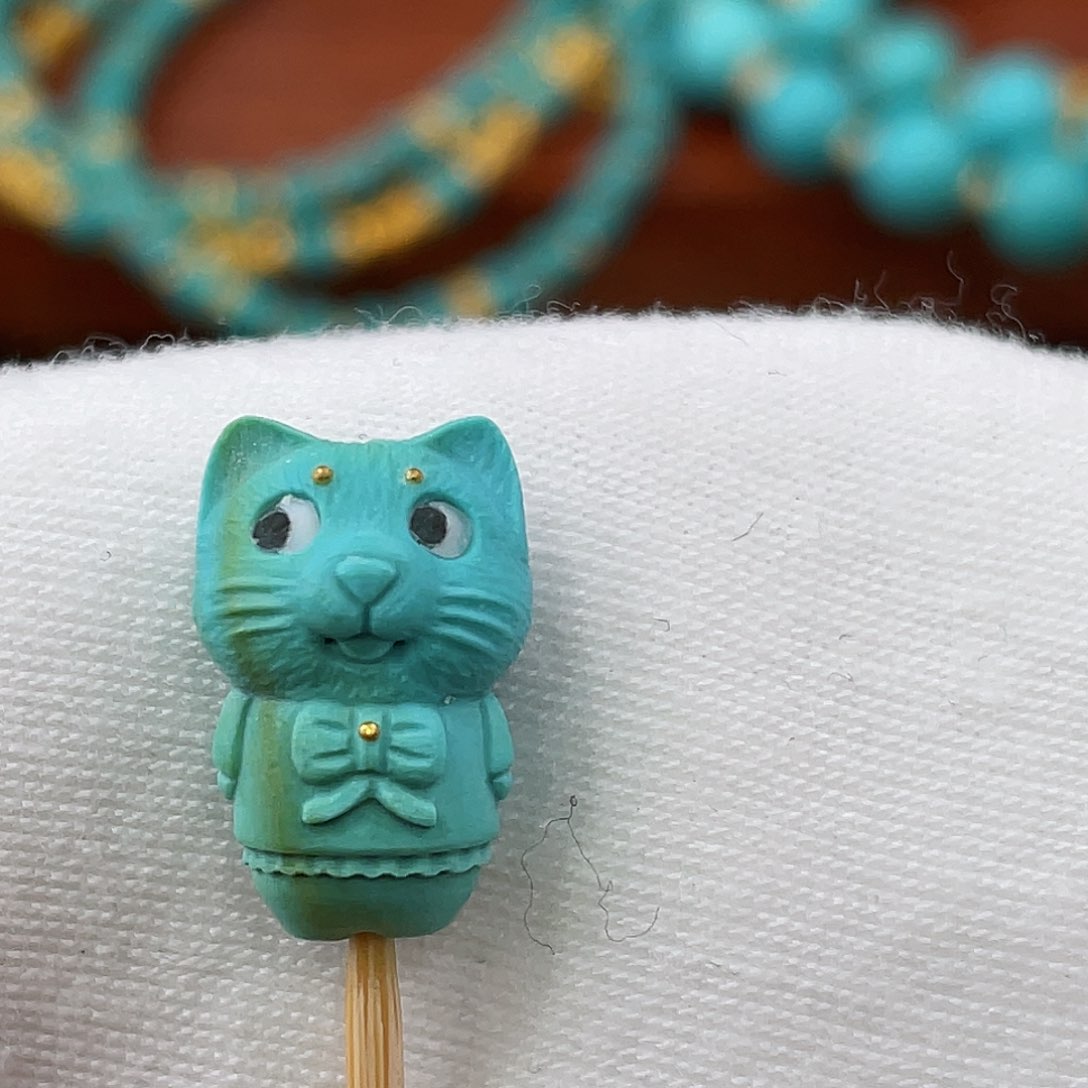 绿松石未镶嵌珠宝半成品