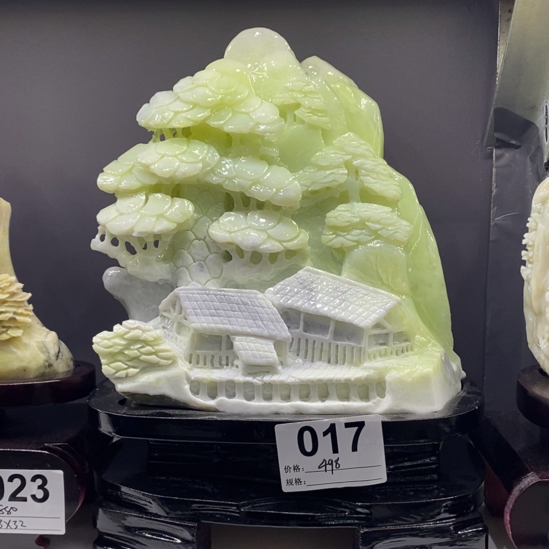 【闪购商品】蛇纹石玉（覆膜）珠宝奇石未镶嵌