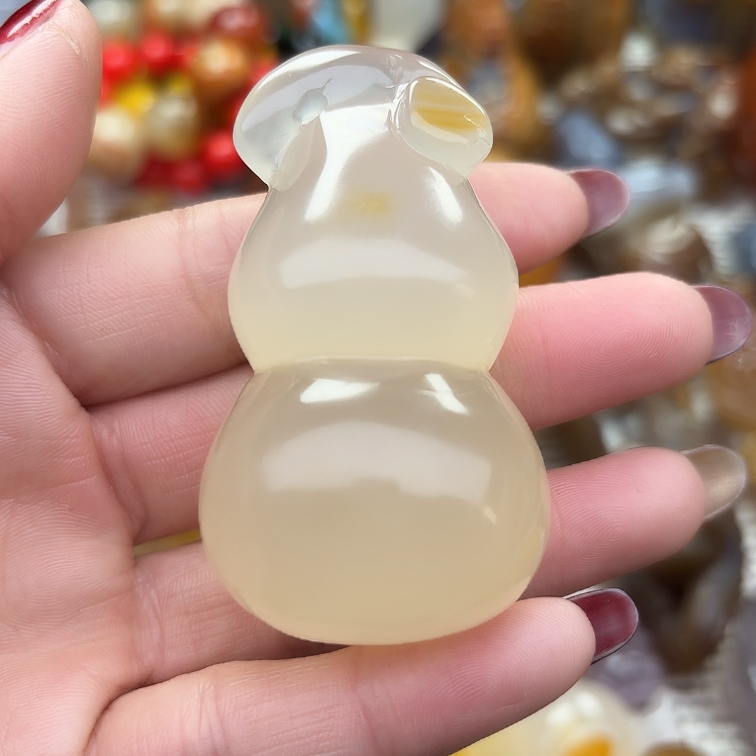 玛瑙/玉髓把件未镶嵌