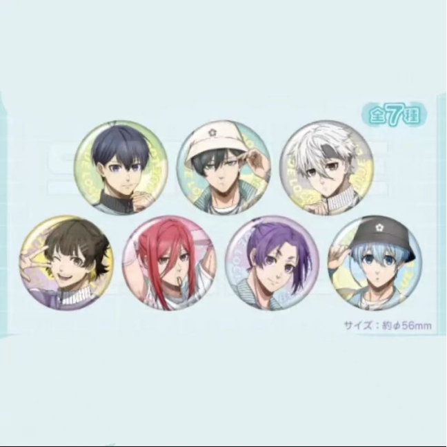 【拆卡】-日谷-《蓝色监狱》时尚穿搭系列潮流玩具盲盒（代拆）