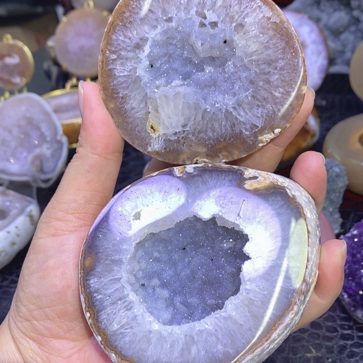 未镶嵌珠宝半成品紫晶