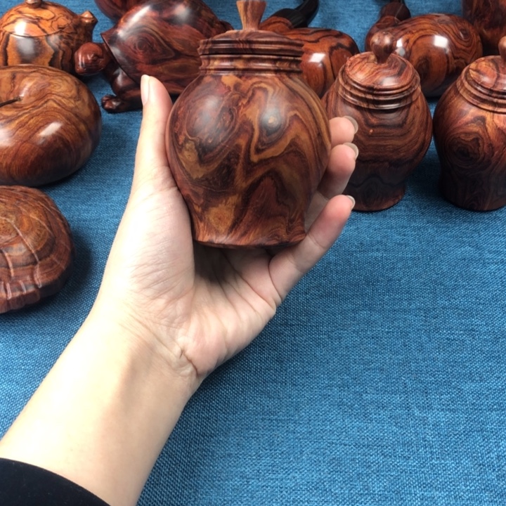 黄花梨/降香黄檀海南黄花梨品香罐