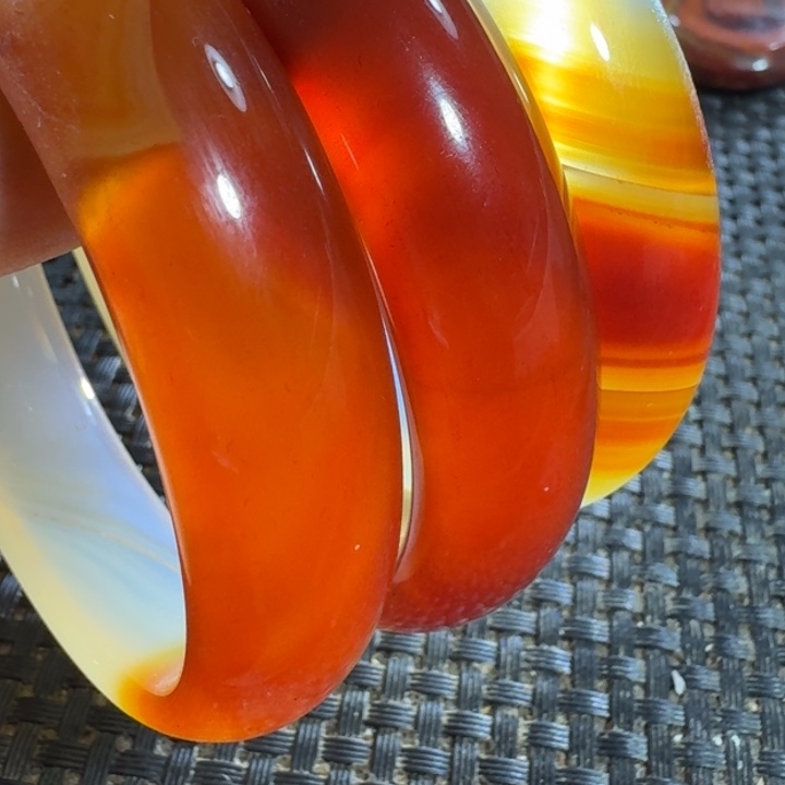 放***好玛瑙/玉髓未镶嵌颈饰