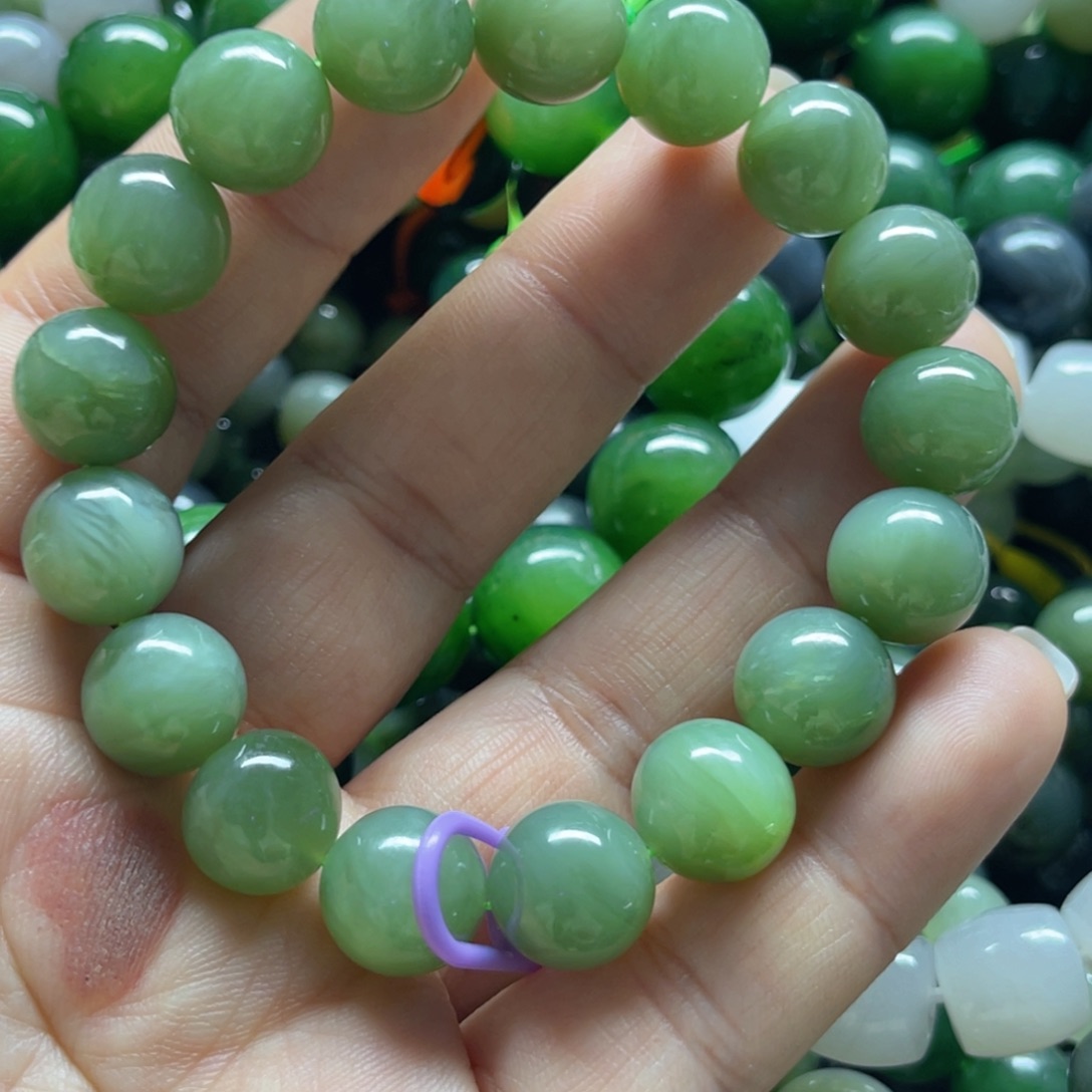 和田玉手链未镶嵌