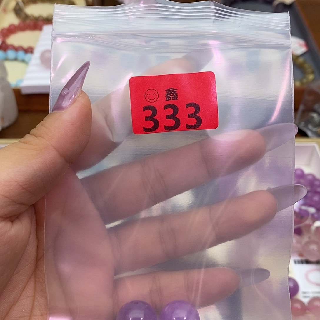 水晶手链未镶嵌多样性发一