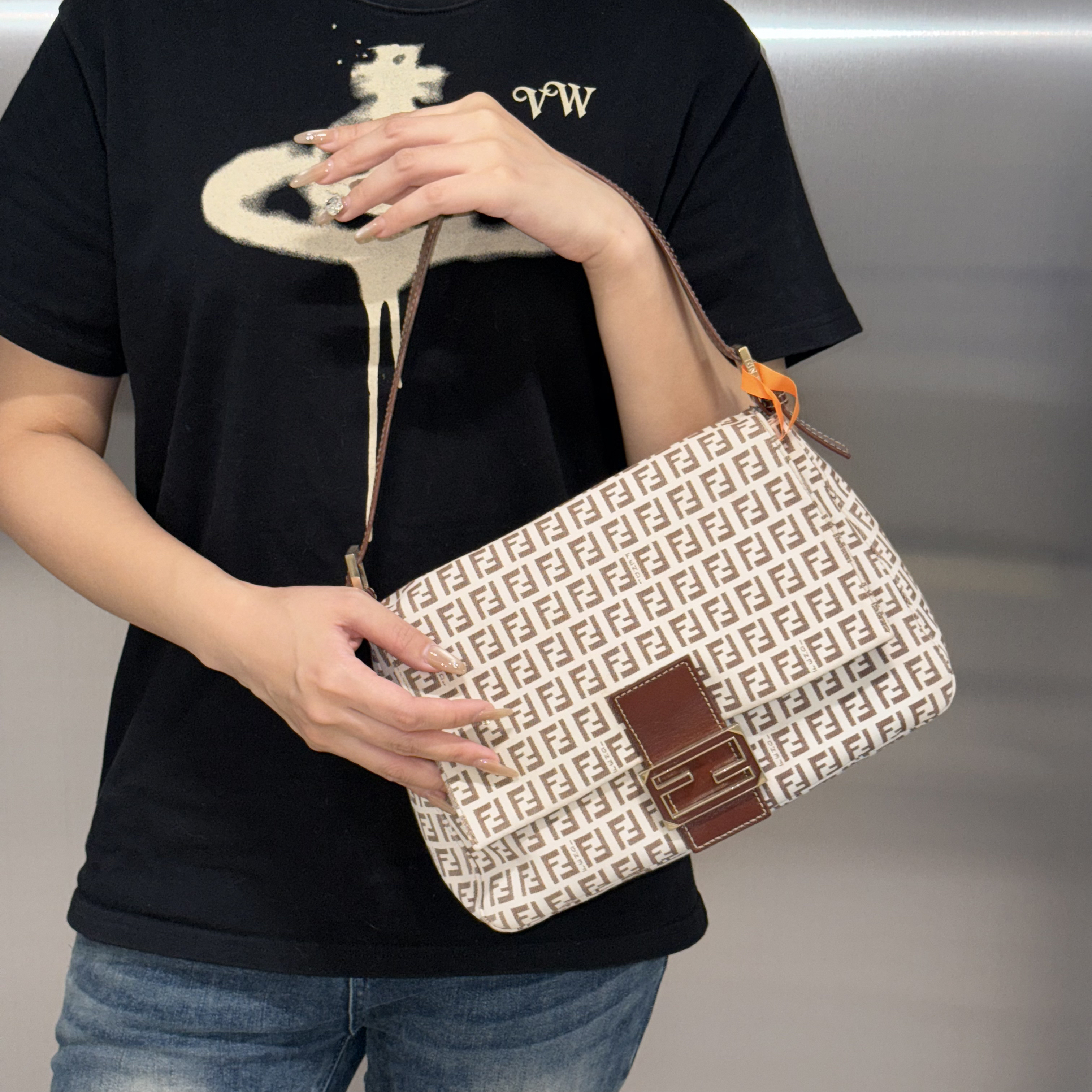 95新 FENDI/芬迪 单肩包手提包百搭