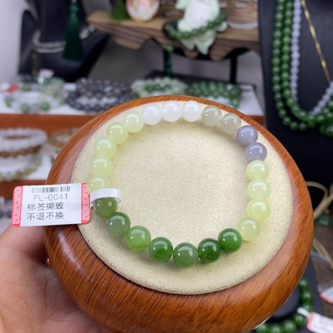 和田玉多宝8mm未镶嵌