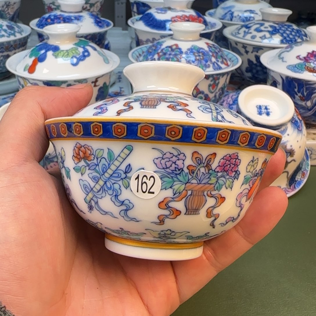 162 彦祖纯手工手绘茶具