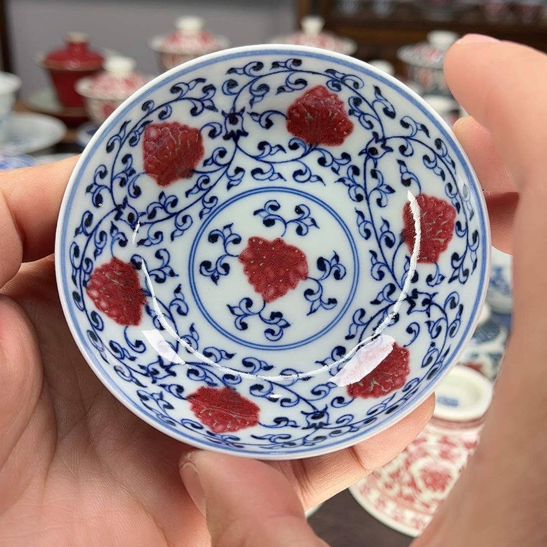 景德镇陶瓷青花釉里红