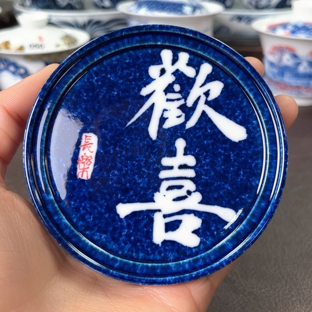 杯手绘高温瓷器瓷器