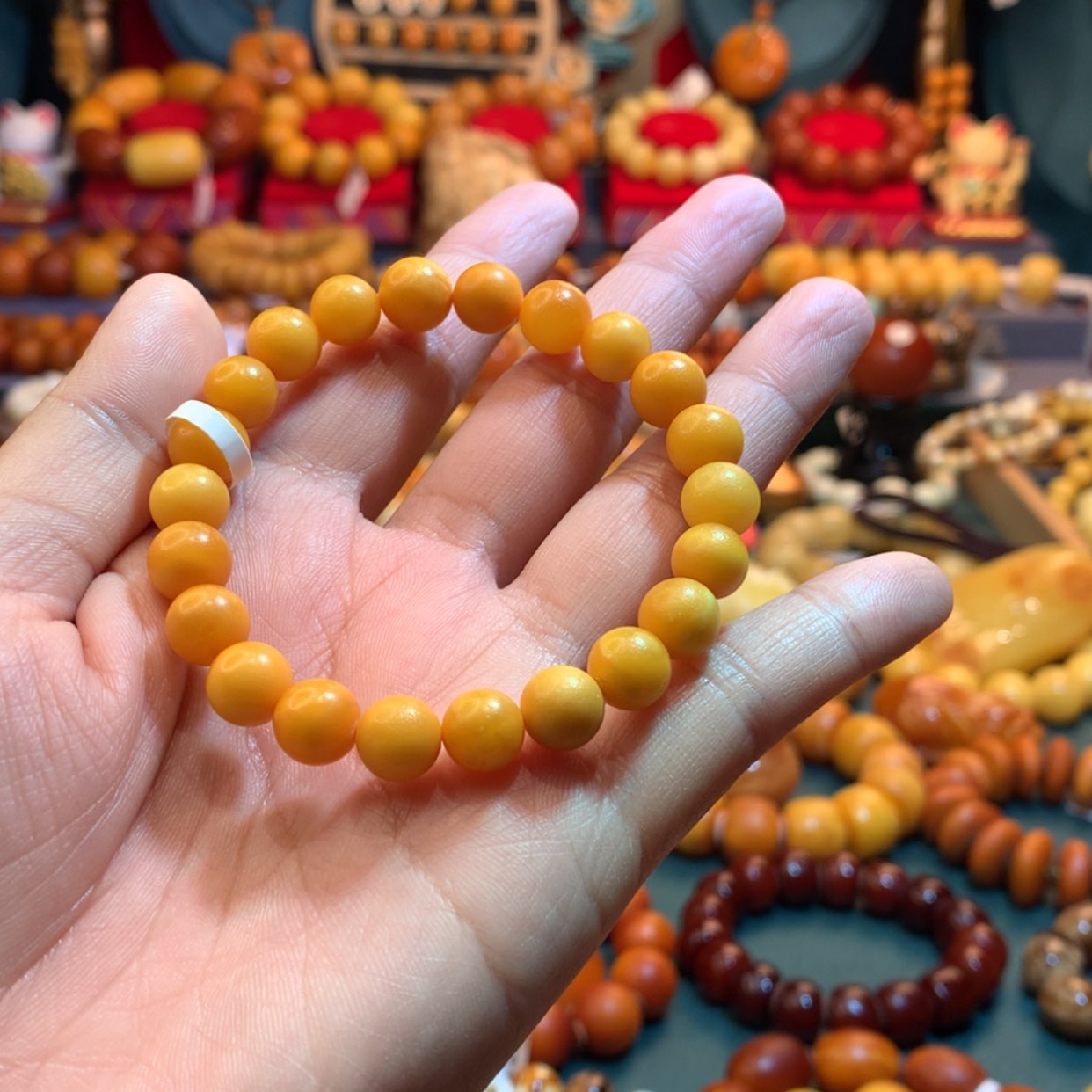 【闪购商品】蜜蜡手串未镶嵌?***?蜜蜡手串