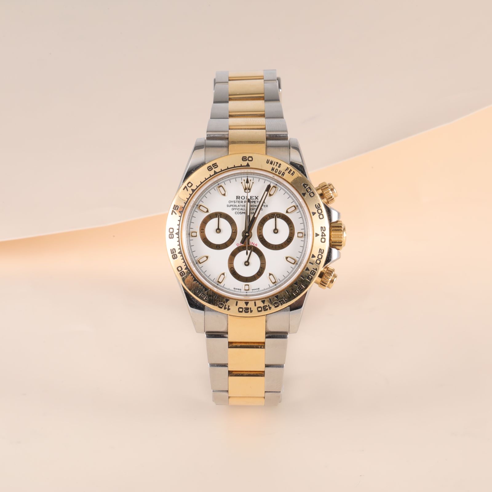 99新 Rolex/劳力士 花花 宇宙计型迪通拿m116503-0001 保卡20年