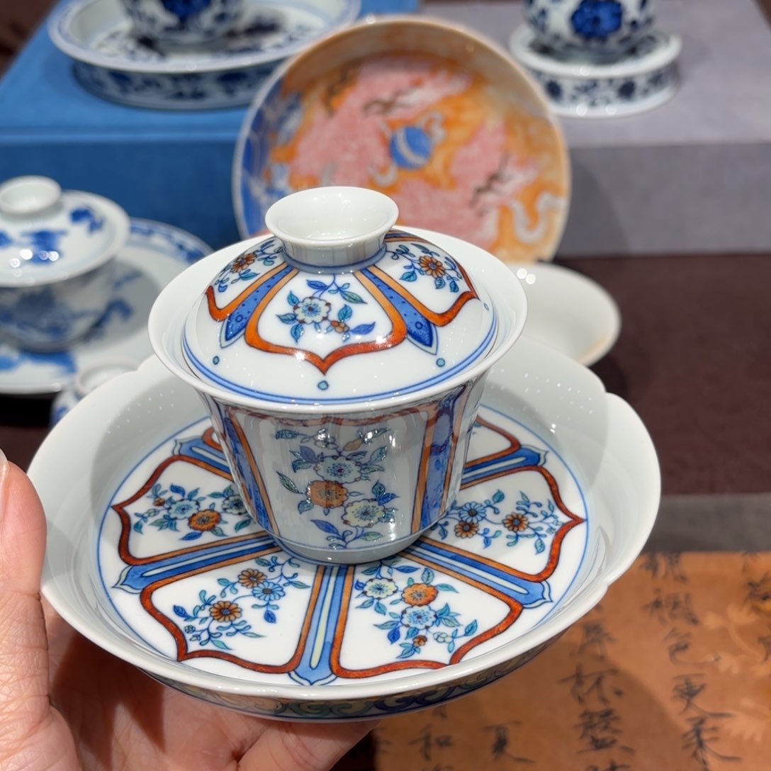 瓷片景德镇纯手工手绘