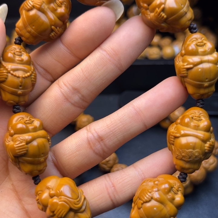 猴头核桃吊坠猴头