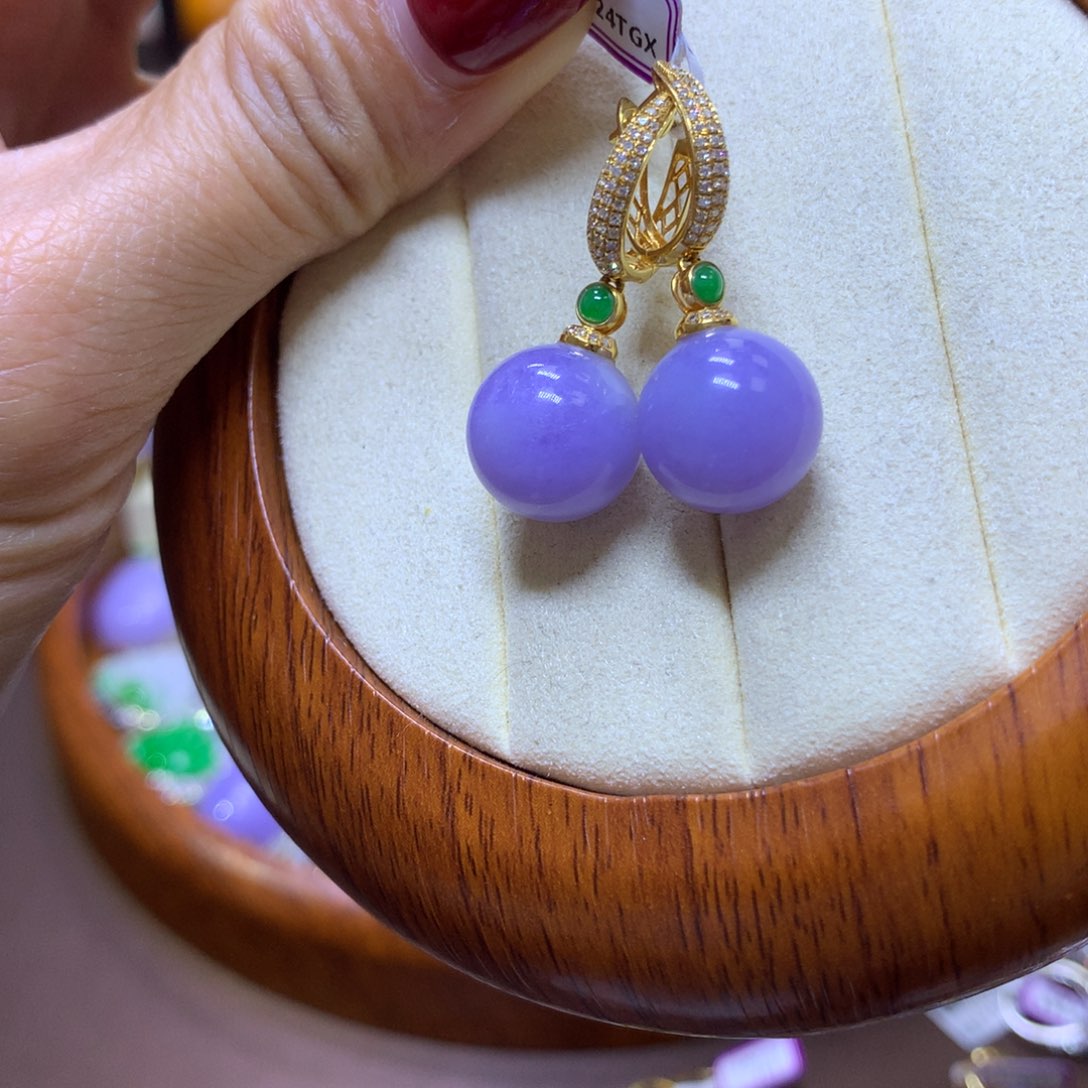 【闪购商品】翡翠颈饰18K金镶嵌?****?翡翠