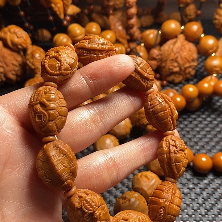 吊坠橄榄核富甲天下