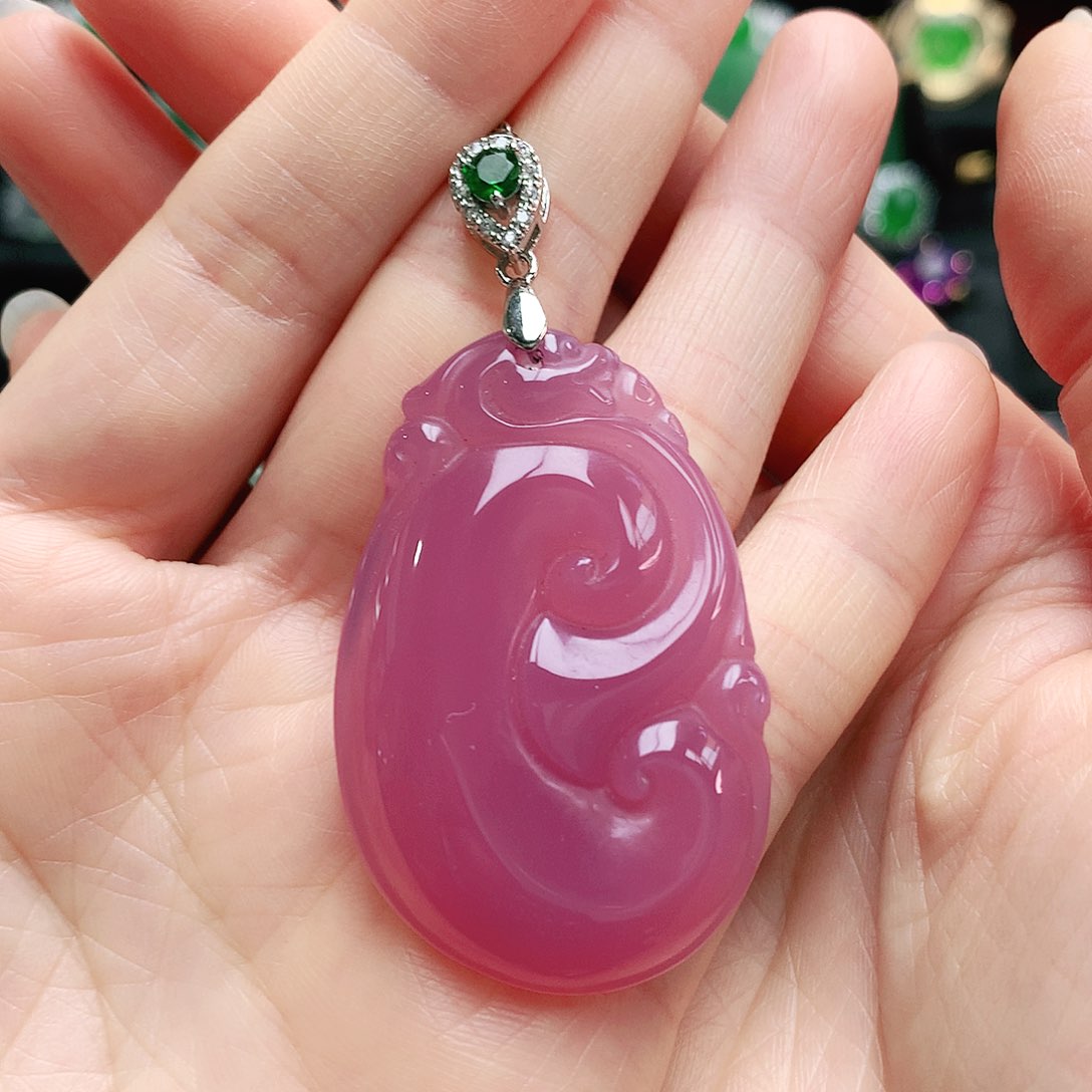 玛瑙/玉髓吊坠未镶嵌