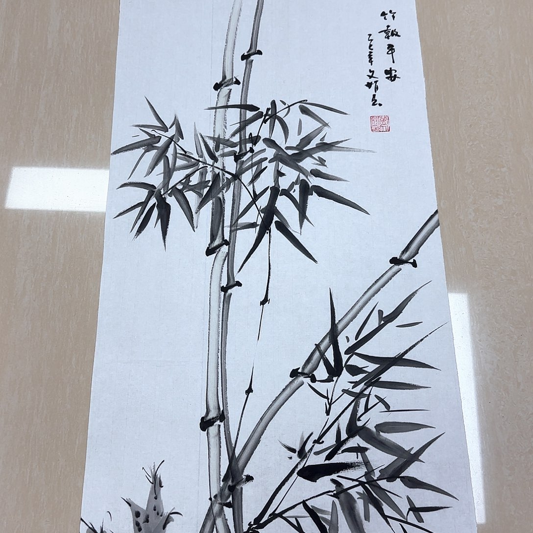 国画国画作品展。国画