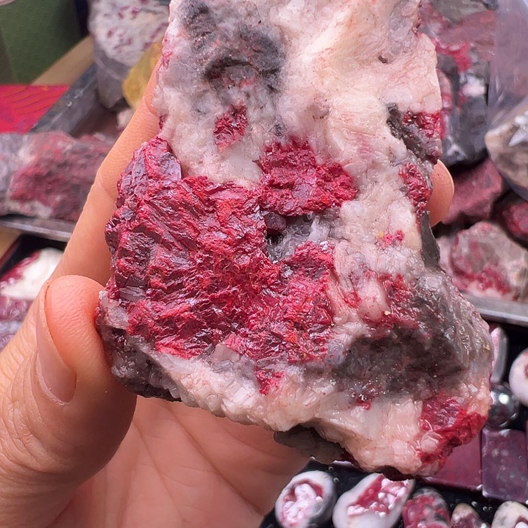 每***升天然辰砂天然原矿朱砂