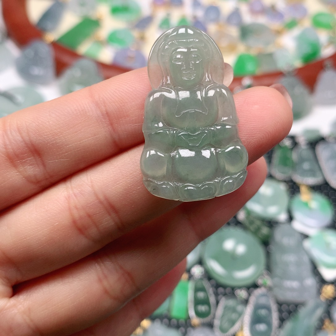 【闪购商品】翡翠吊坠(不含链)未镶嵌