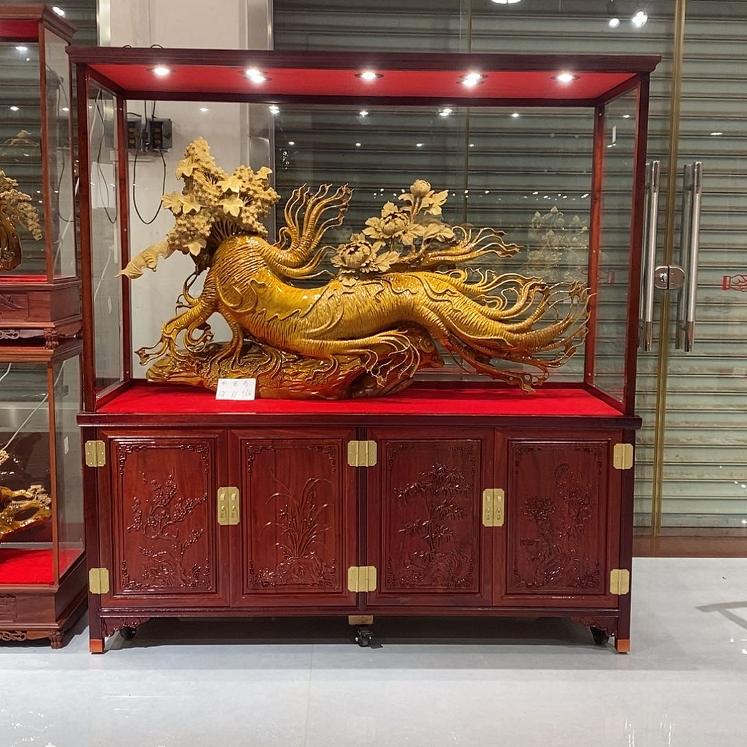 金丝楠泰****品金丝楠小叶桢楠摆件