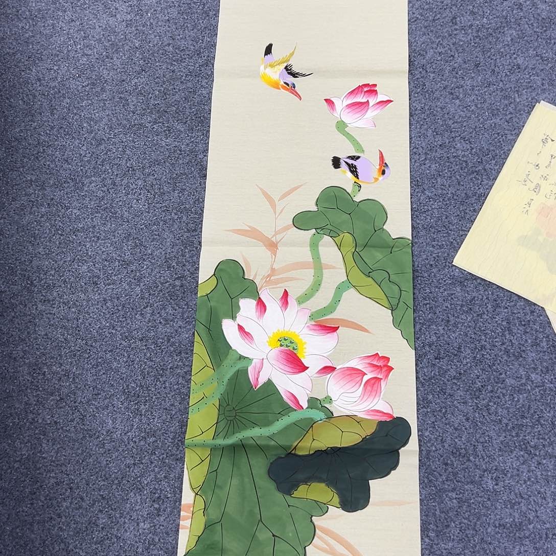 国画国画作品宣纸纯手绘