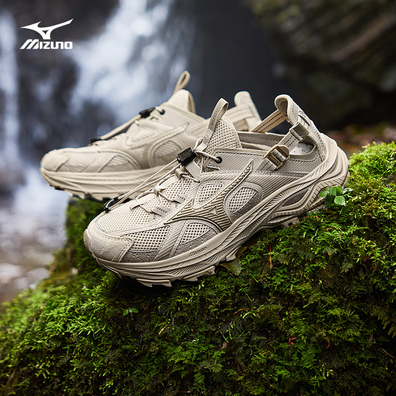 Mizuno/美津浓25新色沙丘之光防滑运动凉鞋溯溪鞋 RACER TRAIL SE