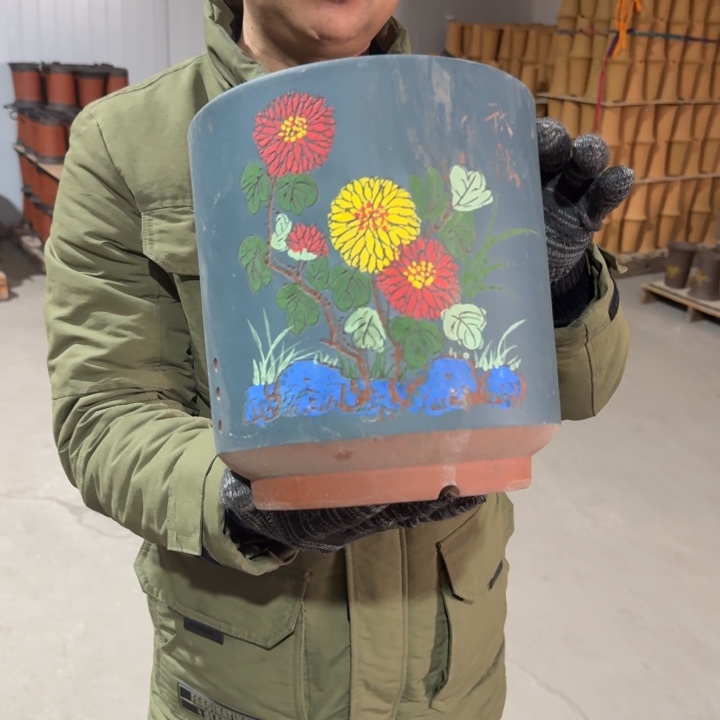 紫砂花盆破损补发