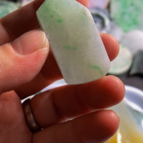 定制翡翠未镶嵌小挂件包工包料