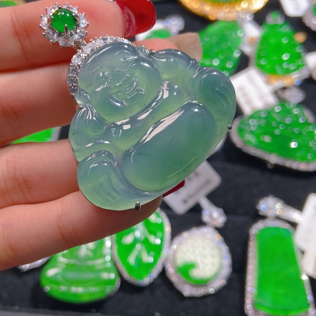 翡翠吊坠(不含链)未镶嵌