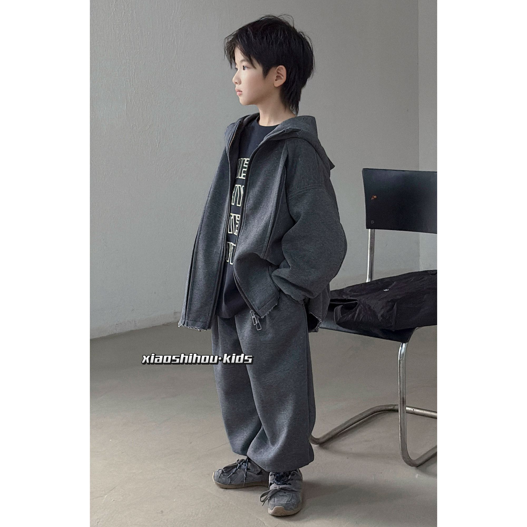 小时候kids【备注编码】新款秋季男女童中大童卫衣外套潮流时尚百搭