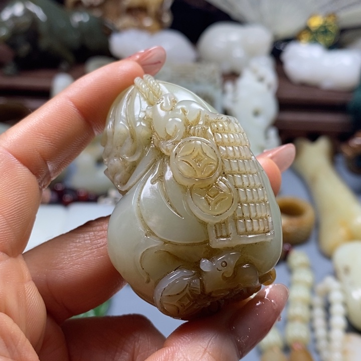 和田玉挂件未镶嵌