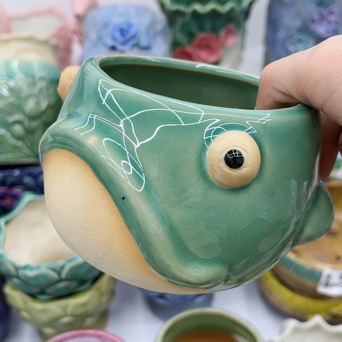 【闪购商品】陶瓷多肉绿植陶瓷花盆