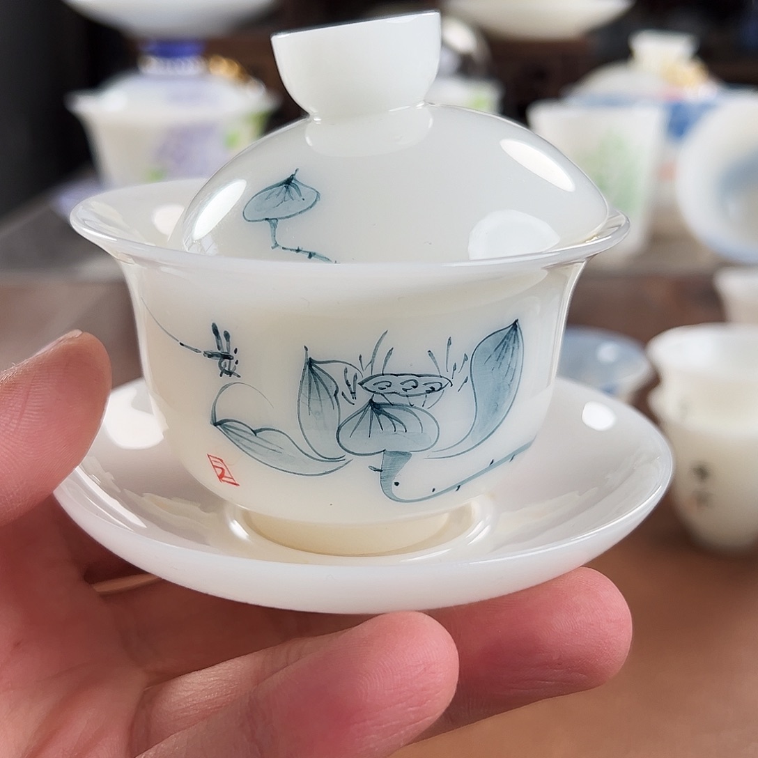陶杯子璞玉陶瓷茶具分享给您