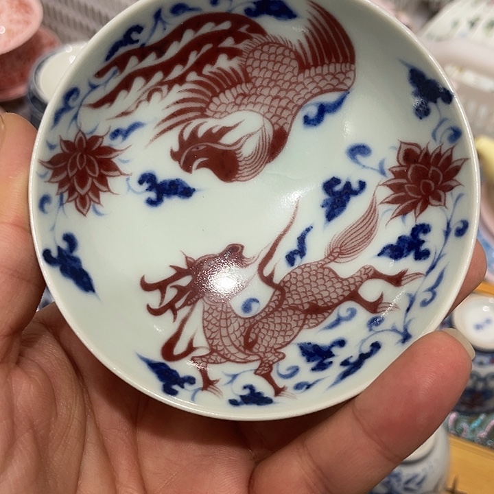 摆件陶景德镇陶瓷主人杯2333