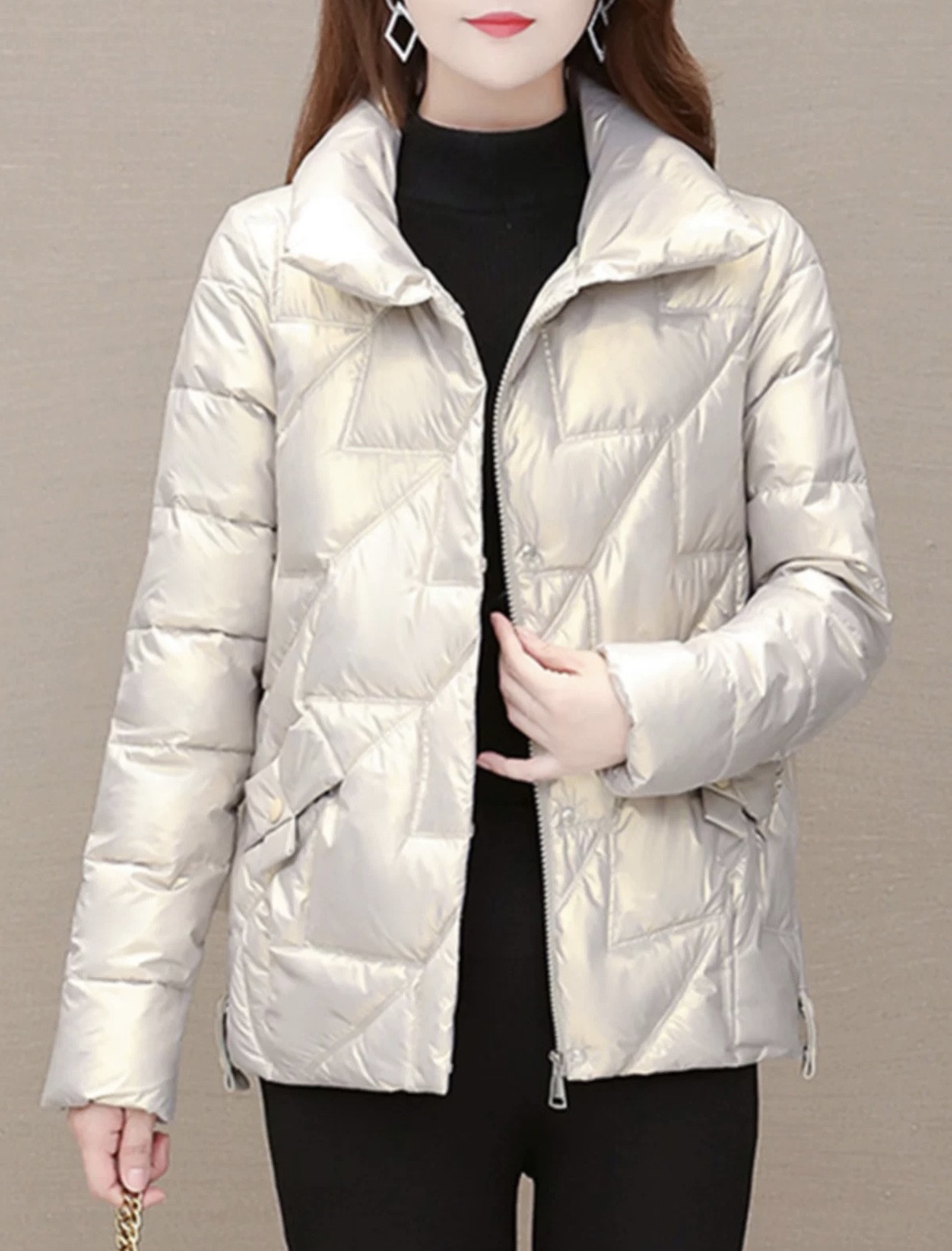 1702#新款女装时尚棉服