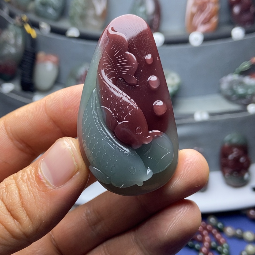 玛瑙/玉髓未镶嵌颈饰
