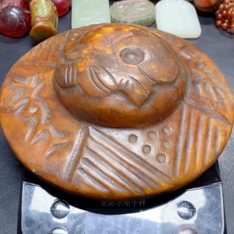 紫金钵盂菩提吊坠