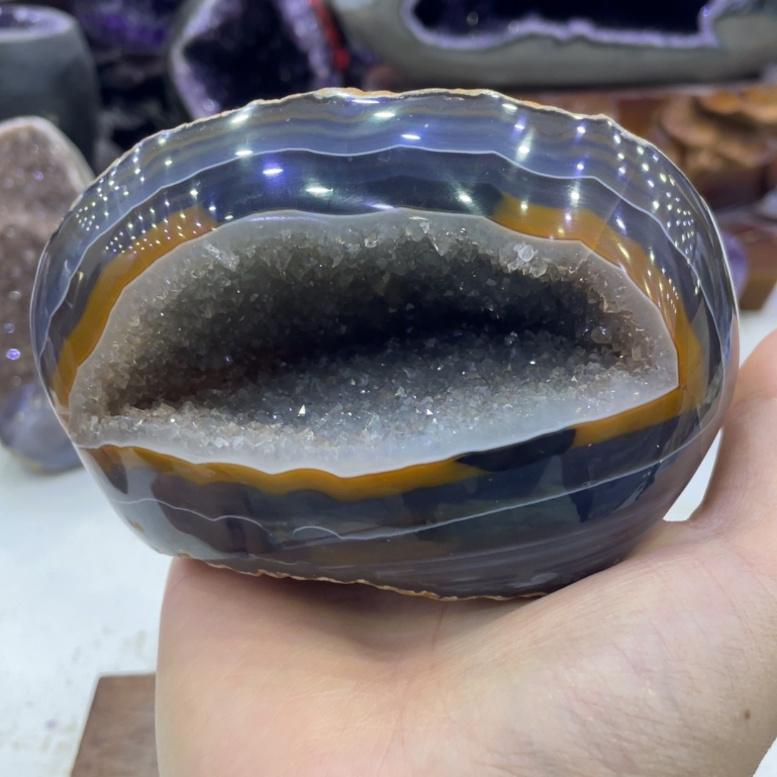 水晶未镶嵌珠宝半成品