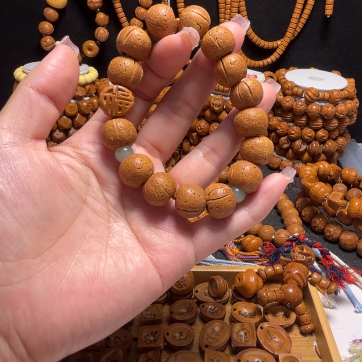 手串桃核砂糖橘手串