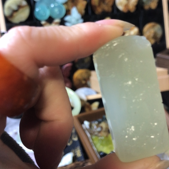 岫玉未镶嵌岫玉挂件