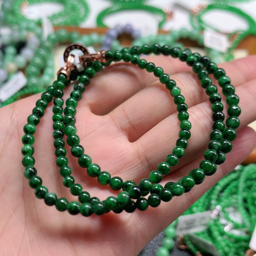 翡翠未镶嵌手链翡翠