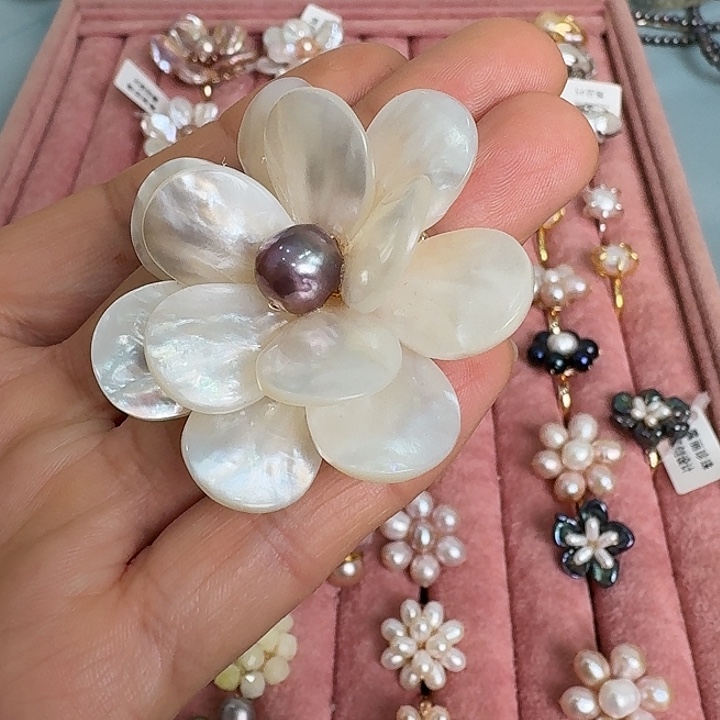 淡水珍珠未镶嵌戒指