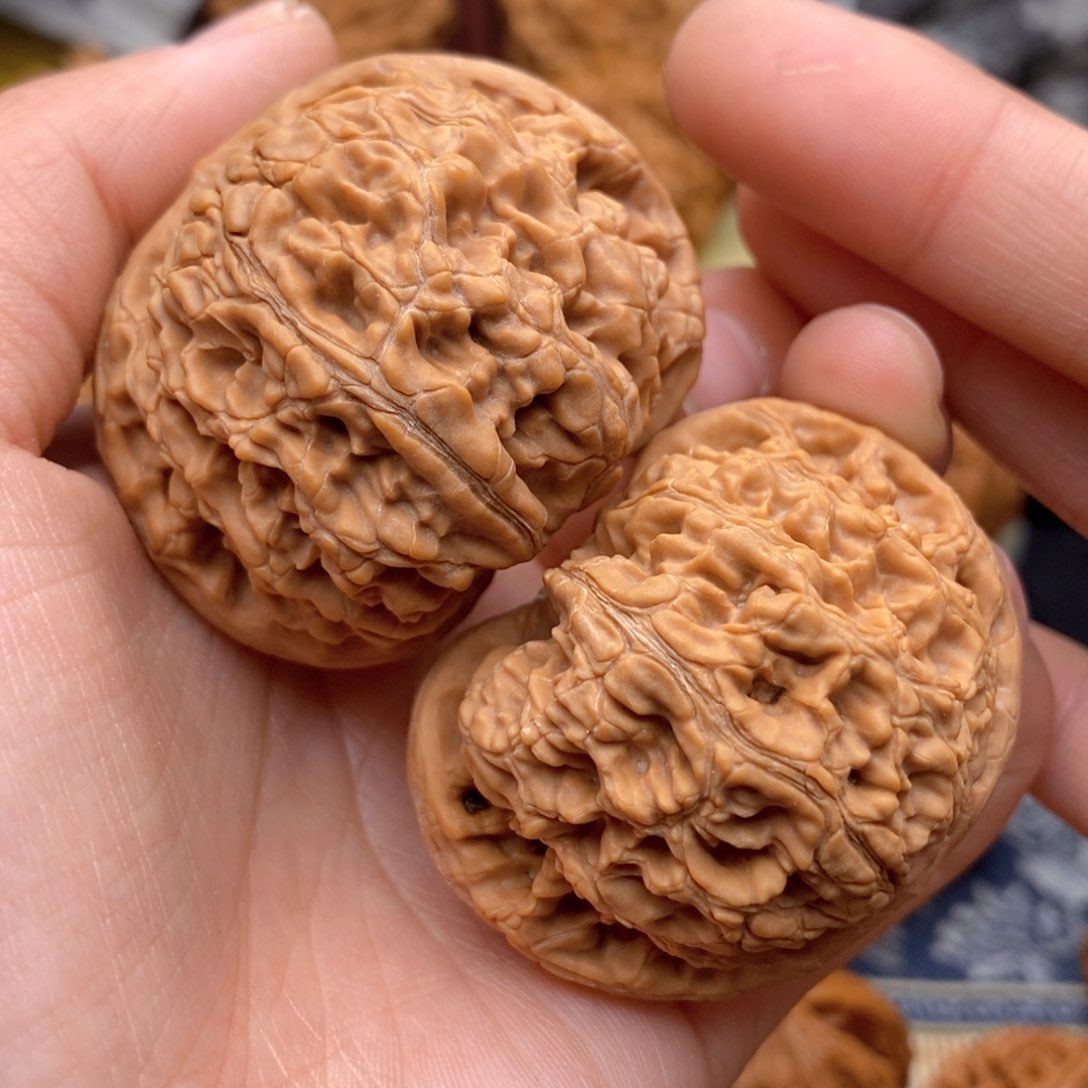 文玩核桃把件45水龙纹