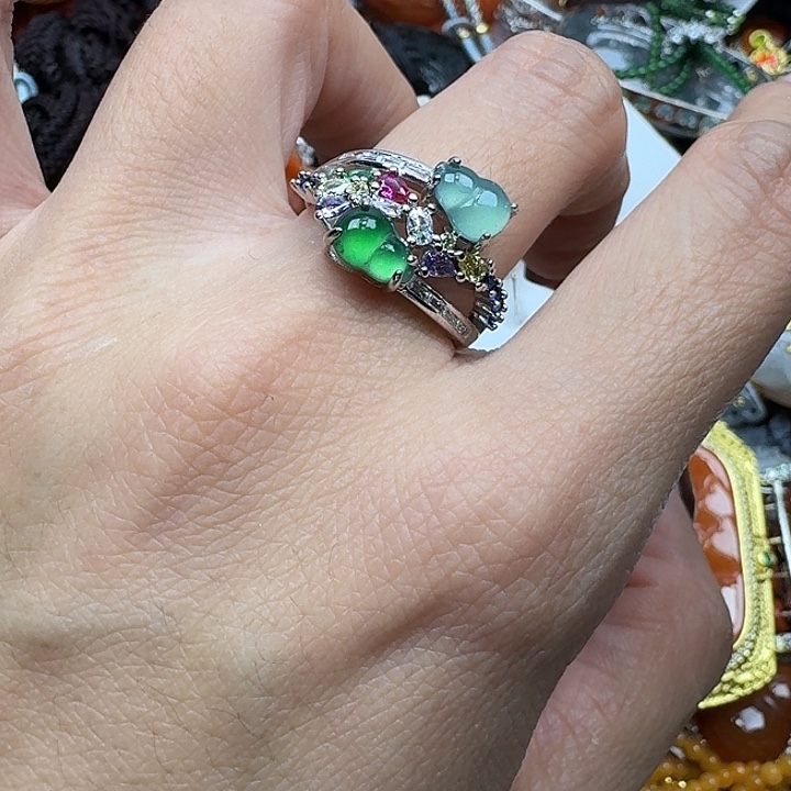 翡翠未镶嵌项链翡翠