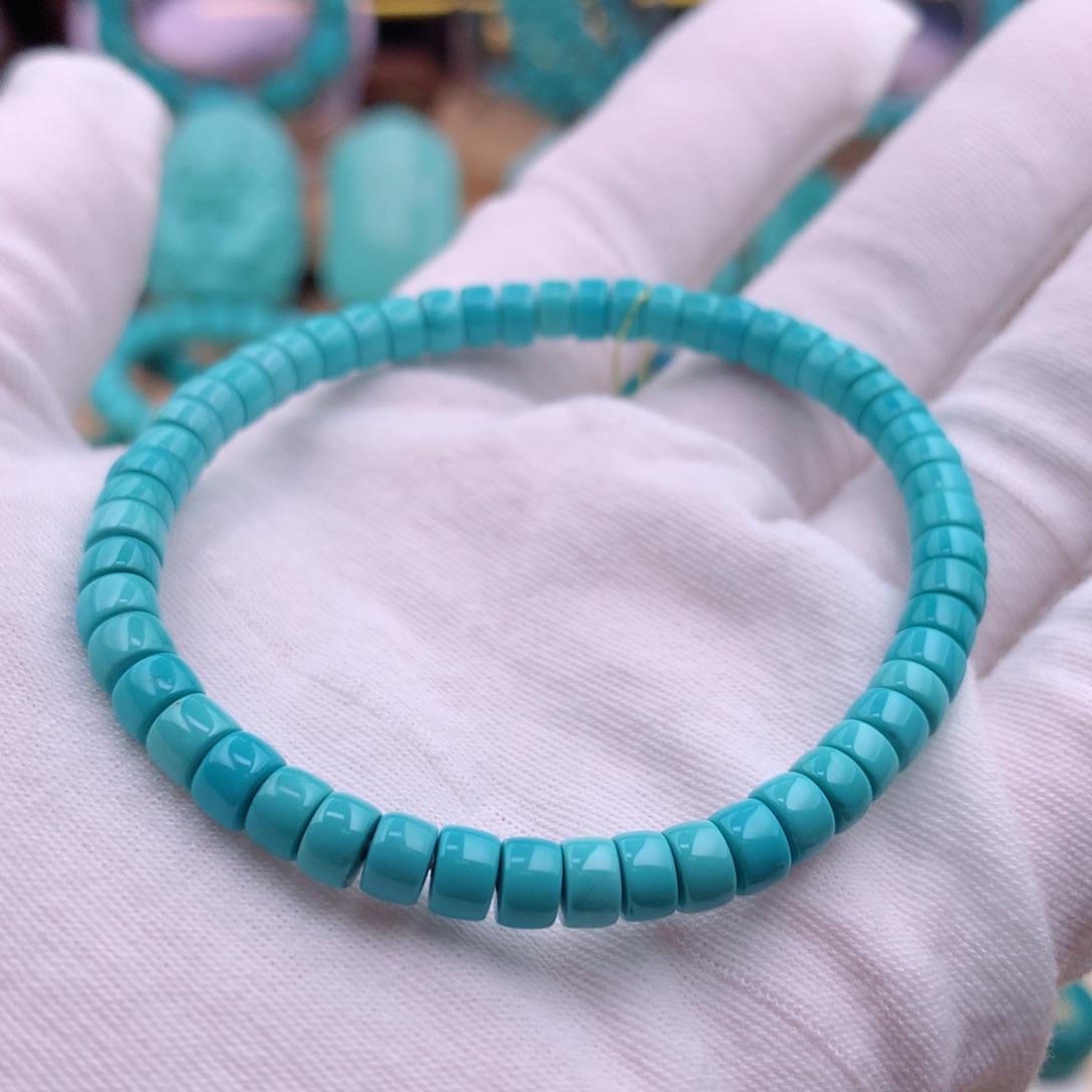 绿松石珠宝奇石未镶嵌