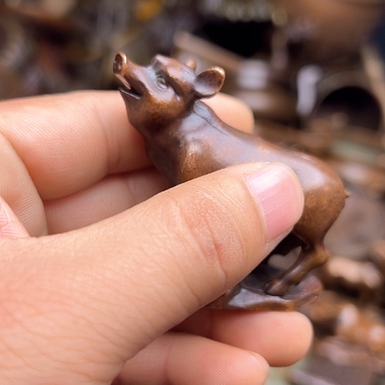 铜制文玩把玩物件