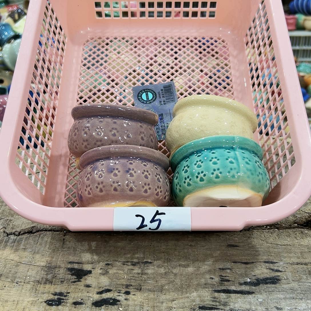 陶瓷高温陶瓷多肉花盆25